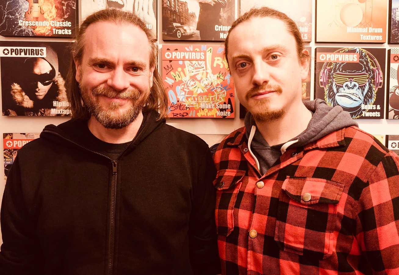 ★ POPVIRUS composers in Munich: Dennis Koehne & Simon Bosse